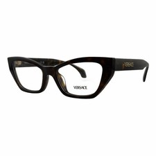 Versace VE3373U Havana Brown Womens Eyeglasse...