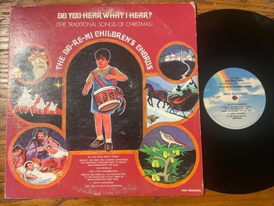The Do Re Mi Children s Chorus / Do You Hear What I Hear? LP MCA Christmas GD+
