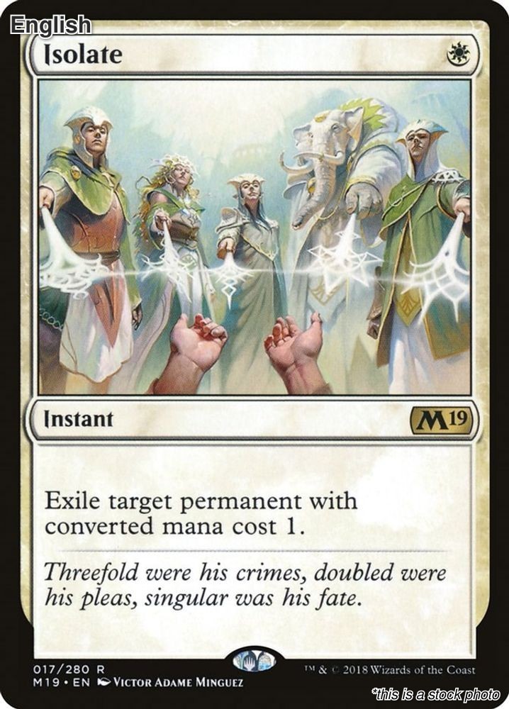 Magic Isolate 17 Rare Core Set 2019 NM