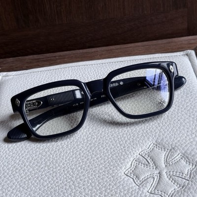 Chrome Hearts Pen 15 Peacock Blue / Silver Glasses - Box Officer