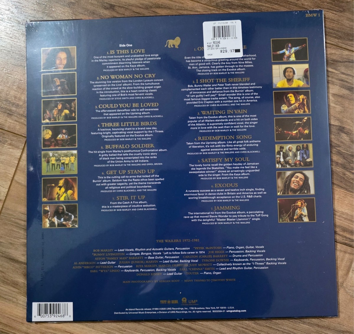 Bob Marley & The Wailers - Legend Best Of Walmart Exclusive Tri