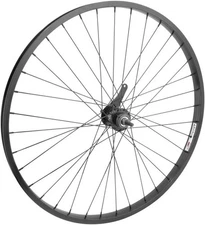 Wheel Master Rear 26 x 1.75/2.125, WEI-AS7X, Black, 36H, 14g Blk Spokes