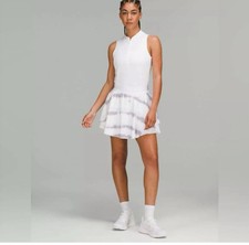 Lululemon Court Rival High-Rise Skirt *Long Transverse Lilac Multi Size 4