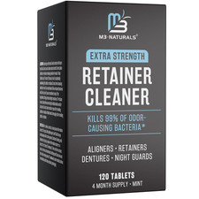 Retainer Cleaner Tablets, Denture Cleaner, Mi...