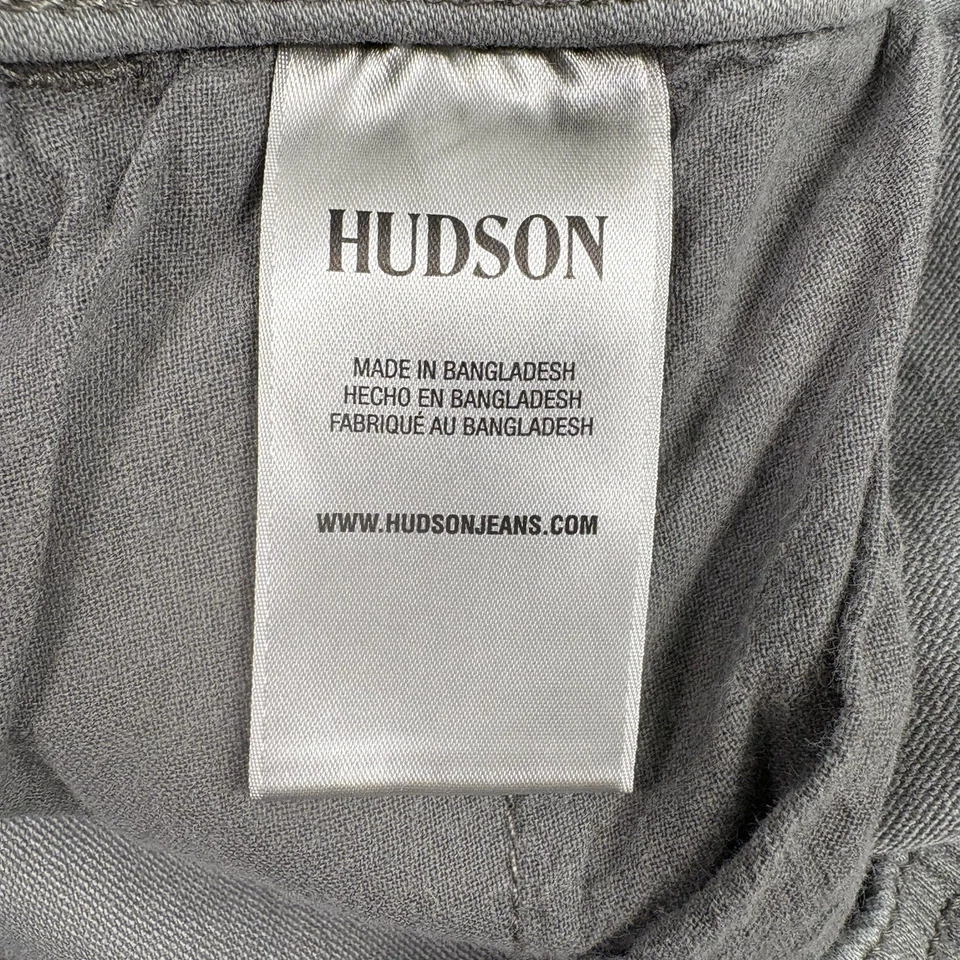 HUDSON 慢跑裤男式大码军绿色抽绳弹力休闲版型 — 第 4/4 张图片