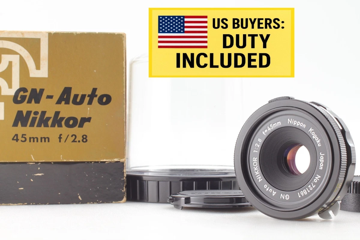 美品　ニコン　GN NIKKOR 45mm f/2.8 Nikon Nikkor GN 45mm f/2.8 : Review & Sample photos - YouTube