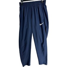 Nike Track Pants Women Size M Blue Athleisure Activewear Retro Streetwear Gym