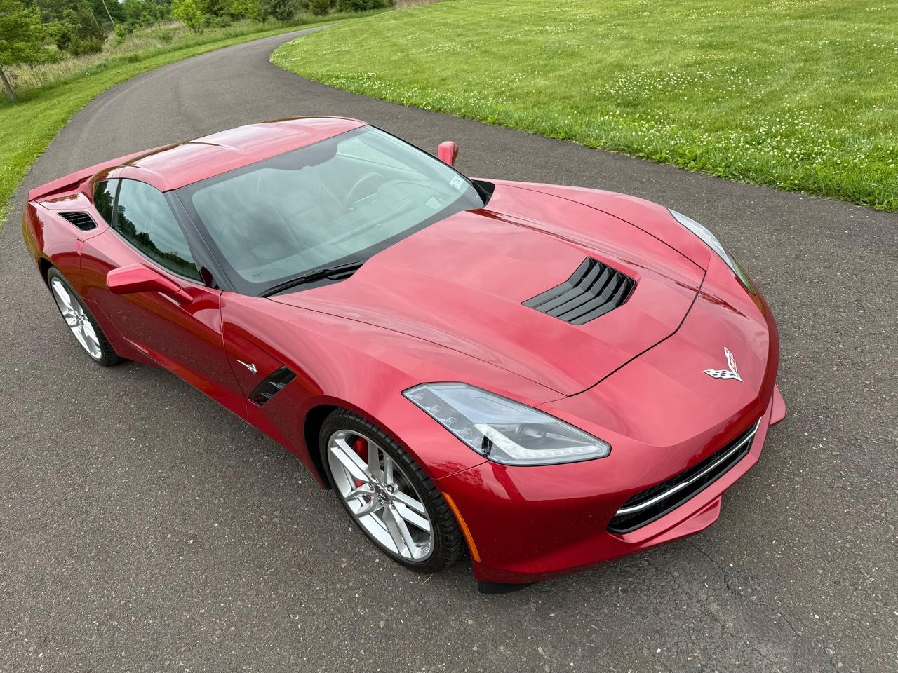 2014 Crystal Red Tintcoat Chevrolet Corvette   | C7 Corvette Photo 2