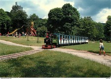 Carte Postale - Trains - La Bourboule - Le Parc Fenestre - Les Jeux - Le petit t