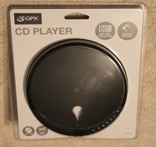 GPX CD Player - NEW - 60 sec anti-skip protection Model PC301B New In Box