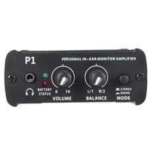 Headphone Amplifier 2CH Stereo Passive Mixer Portable Studio Headphone Amplifier
