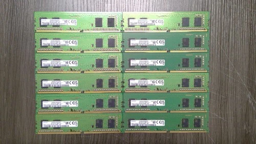 Lot of 12 Samsung 8GB 1RX16 2666V PC4 Ram Sticks