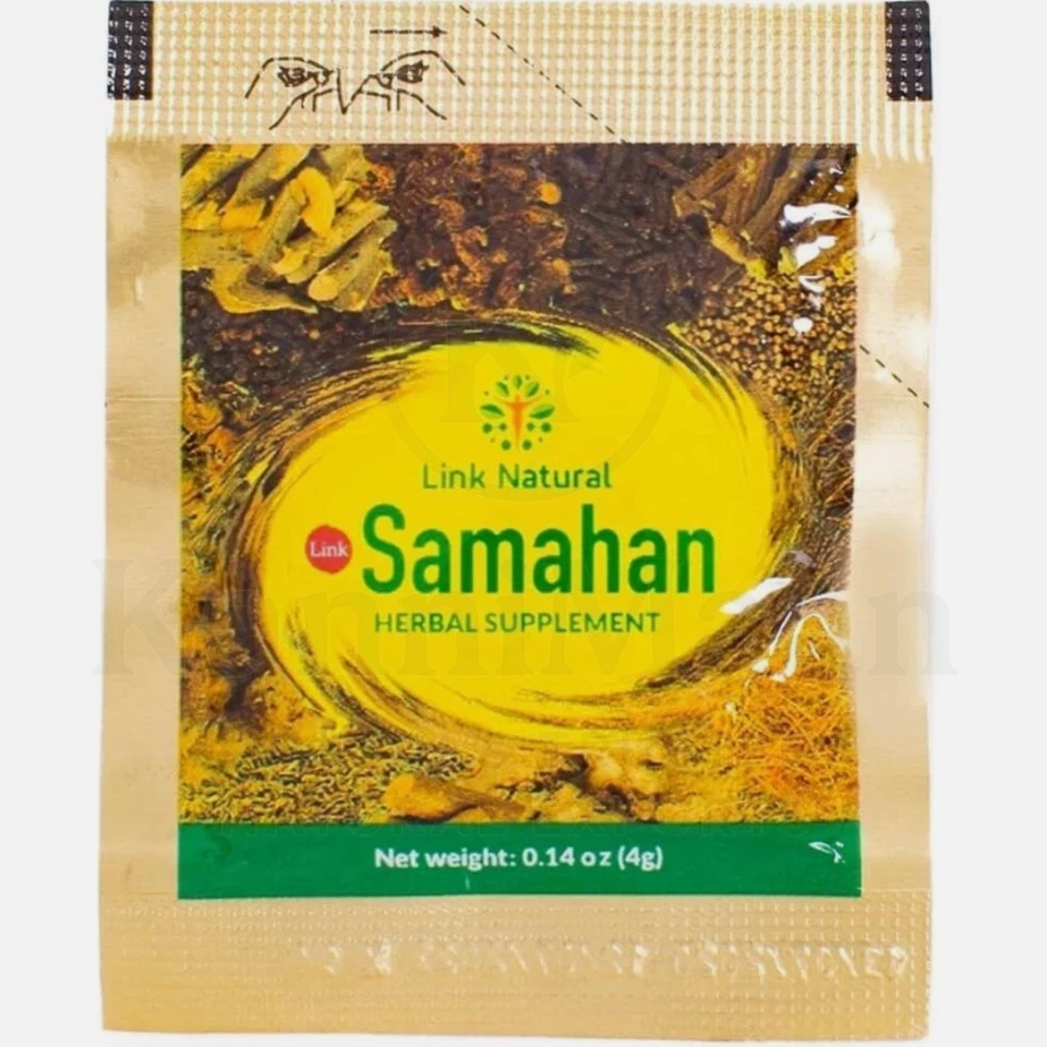 Link Samahan Té de Hierbas Natural 100 Bolsitas Tos Ayurvédica y Té de Ceilán Frío Foto 3 de 4