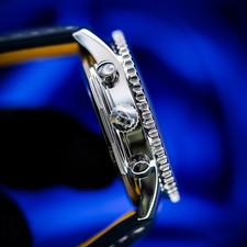 Breitling Navitimer B01 AB0127 46mm Steel Chronograph Blue Dial Box & Papers 7