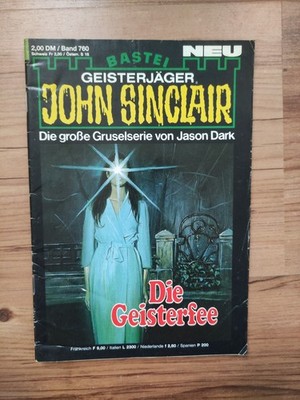 JOHN SINCLAIR , Band 760 : '' Die Geisterfee ''  , Kult Horror,  ,  ng2