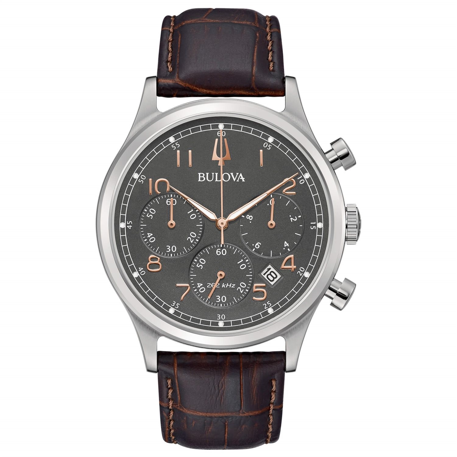 Montre Bulova Crono 96B356 Acier : Accessoire Idéal du Quotidien