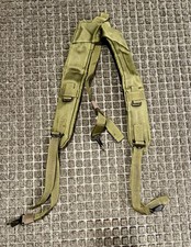 Army Alice shoulder straps LCE Harness Suspenders ALICE clip Vietnam era