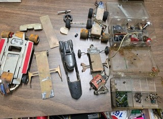 Vintage Slot Car Motor parts Used