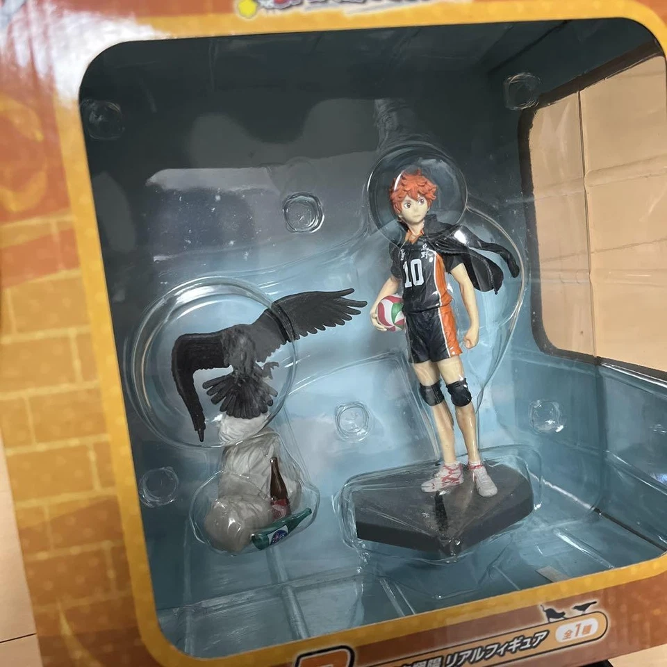 Conjunto de figuras Haikyu Ichiban Kuji Hinata Kageyama figura real película Karasuno Foto 4 de 4