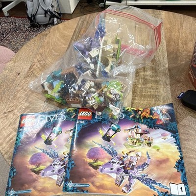LEGO Elves 41193 Aira & the Song of the Wind Dragon Set missing 5 pieces 