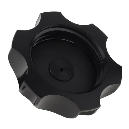 CNC Fuel Tank Cap Set, 48.5mm ATV Gas Cap with Breather Tube Air Vent Hose for 