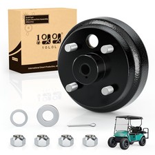 10L0L Golf Cart Brake Drum Hub Assembly Standard for EZGO TXT, For TXT