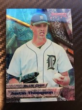 1994 Bowman's Best - Justin Thompson #6 Blue Chip Detroit Tigers 