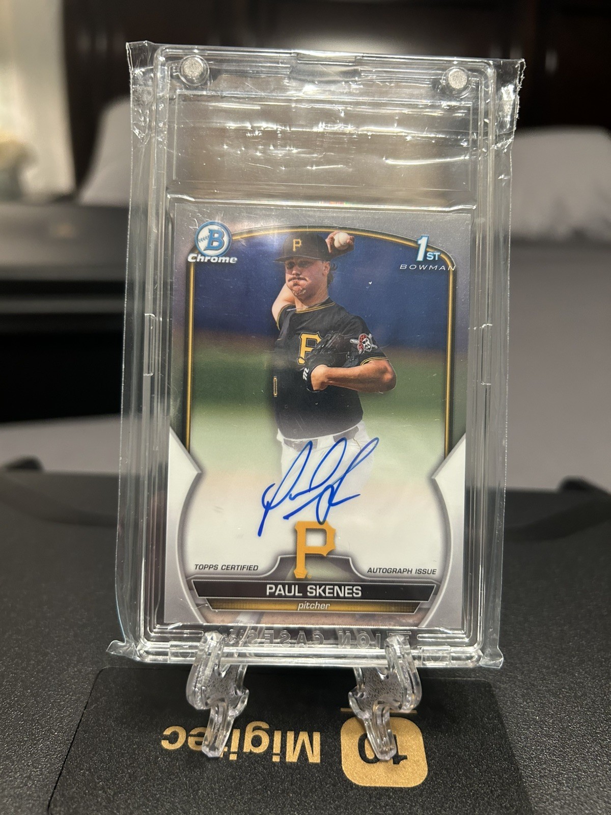2023 Bowman Draft Paul Skenes Chrome Prospect 1st Bowman Auto Pirates