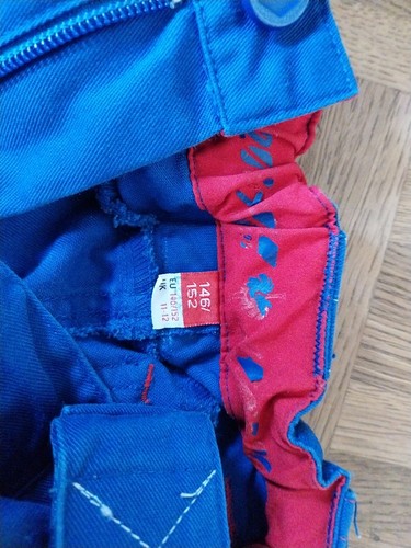 Engelbert Strauss Kinder Arbeit Hose Blau/rot Gr. 146/152 - Bild 14 von 14