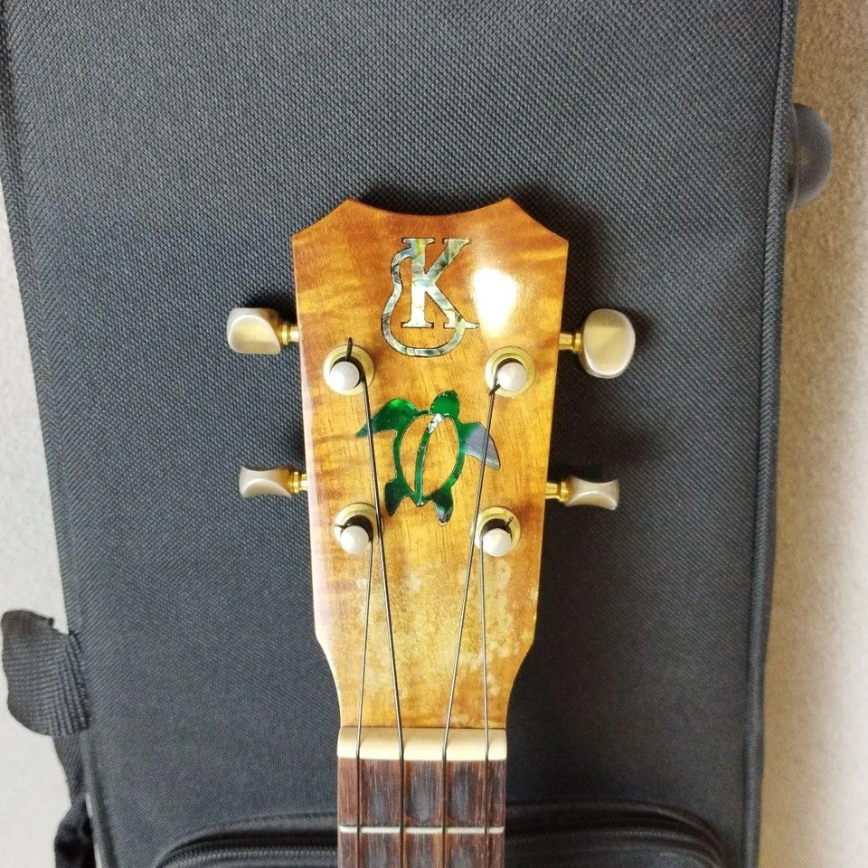 Kanile'a K-1 C DLX Special Hawaiian Koa Concert Ukulele Honu Inlay Rare - Image 4 of 4