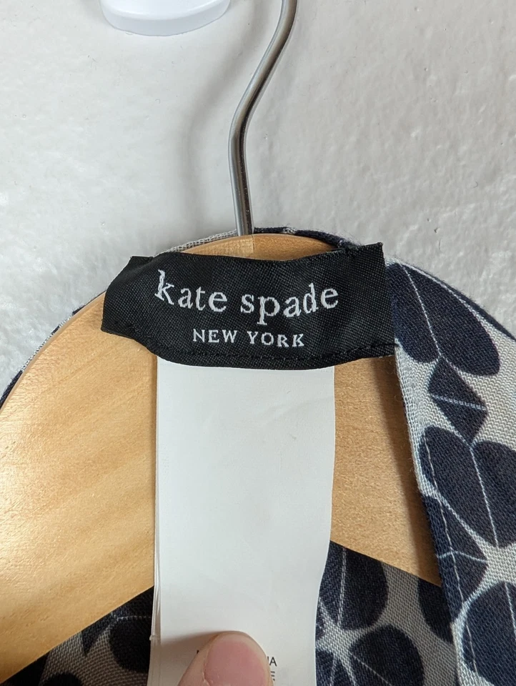 KATE SPADE NEW YORK Mujer Envolvente Bufanda Kimono Poncho Encubrimiento Playa Verano 171 Foto 4 de 4