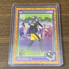 2024 Panini Score-A-Treat - Chris Boswell #237 Pittsburgh Steelers Orange Pumpki