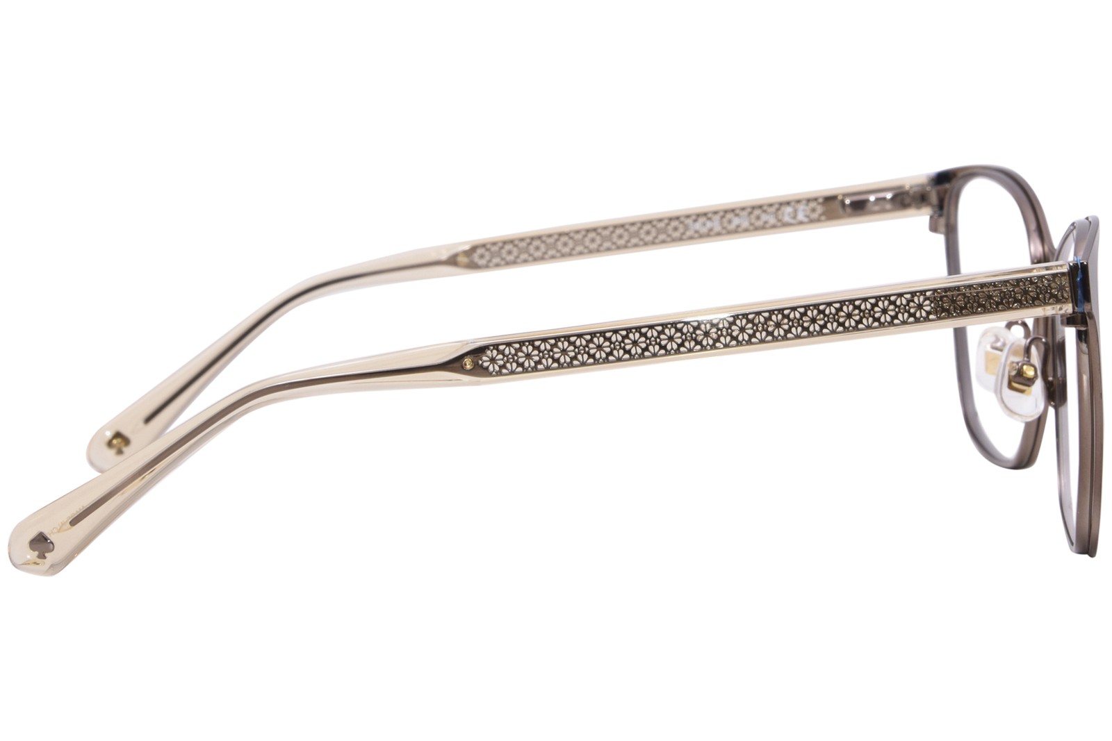 Kate Spade Seline 09Q Eyeglasses Women's Brown Full Rim Rectangle Shape 53mm thumbnail 3