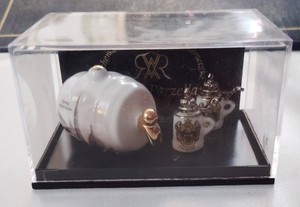 Reutter Porcelain Miniatures Keg And Steins Set