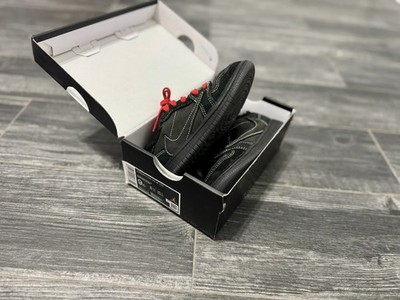 Travis Scott X Air Jordan 1 Retro Low OG Black Phantom TD Shoe Size 9c Black
