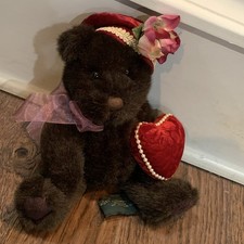 Russ Teddy Bear  Duchess  Chocolate  6" Tall
