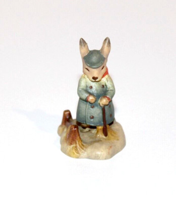 VTG Beatrix Potter Peter Rabbit Miniature Figurine Italy Frederick Resin 1984