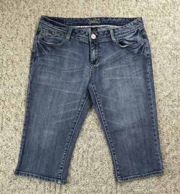 Jade Women's Low Rise Denim Jeans Capris Size 30  (32x16)