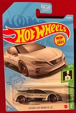 HOT WHEELS NISSAN LEAF NISMO RC_02 SILVER 217/250. SEE  COMBINED OFFERS!
