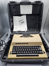 Vintage Sears The Electronic Communicator Model 161-53991 TYPEWRITER W/CASE thumbnail