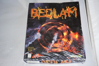 Bedlam (Windows 95 CD Rom PC) NEW Sealed