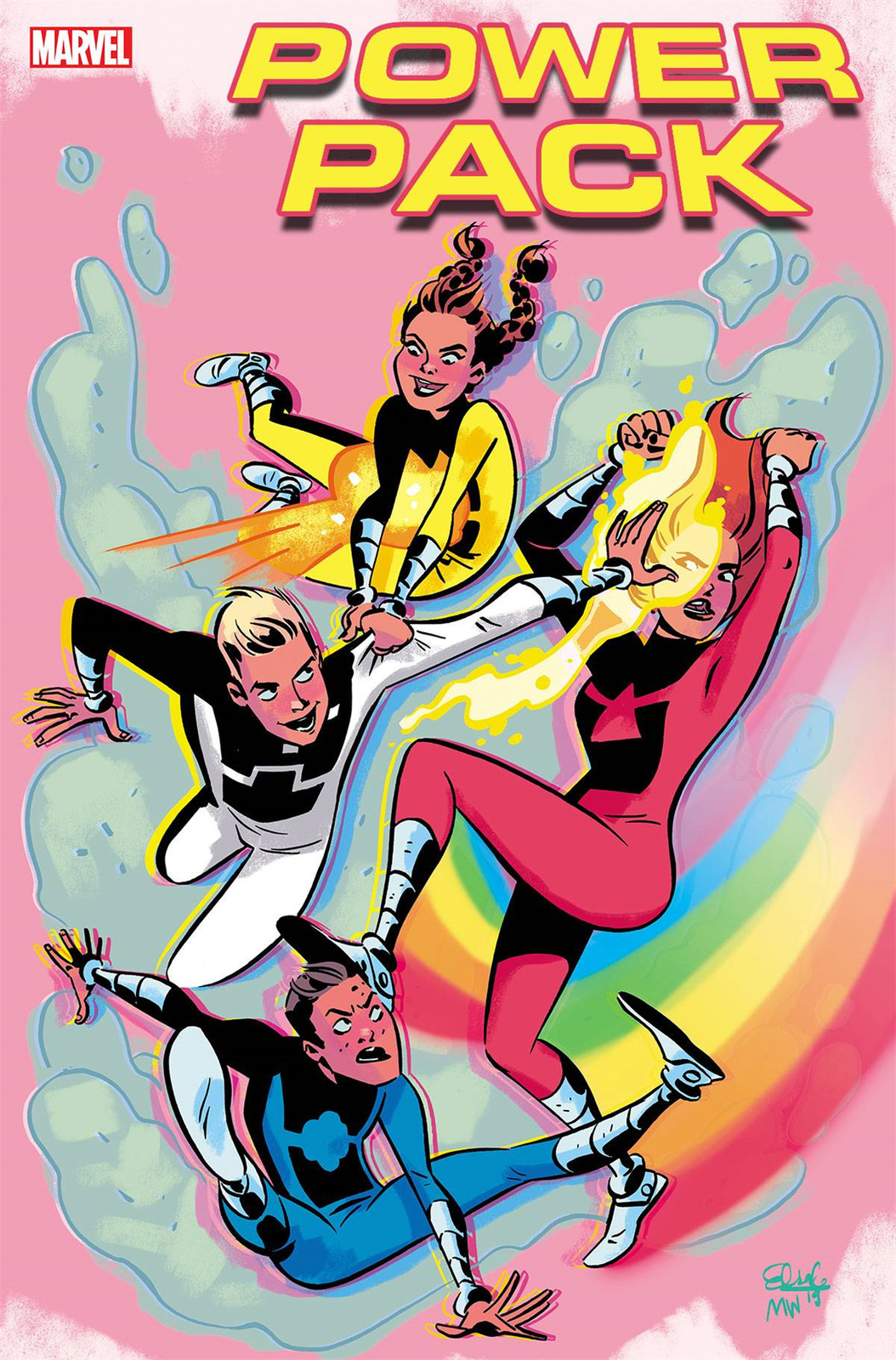 Power Pack Grow Up #1 (Charretier Var) Marvel Comics Comic Book