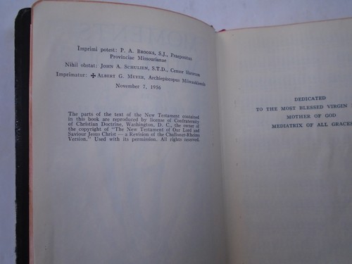 1956 - Moments with God, Edward F., S.J.Garesche, Leather Cover - Picture 7 of 11