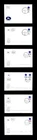 ISRAEL 1975-1980 STAND-BY MAGEN DAVID DEFINITIVES #584-590 FDC