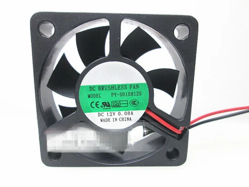 1 Stück DC Brushless Lüfter PY-5015H12S 12V 0,08A 5015 5CM Lüfter - Bild 1 von 2