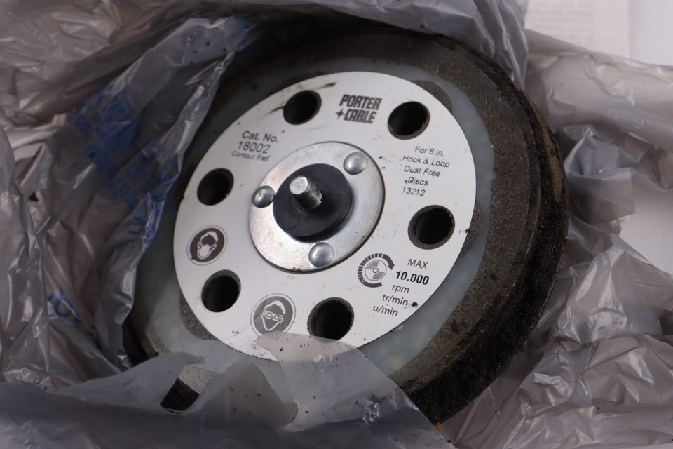 Porter Cable 6" Variable Speed Random Orbital Polisher Model 7424 eBay
