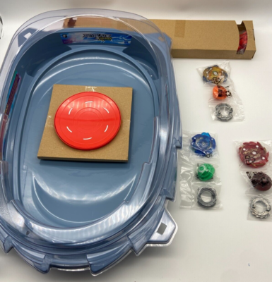 BEYBLADE Burst Surge Speedstorm Motor Strike Battle Set Battle Hunters  Pack