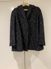 Carven Wool Short Coat. Fr38.