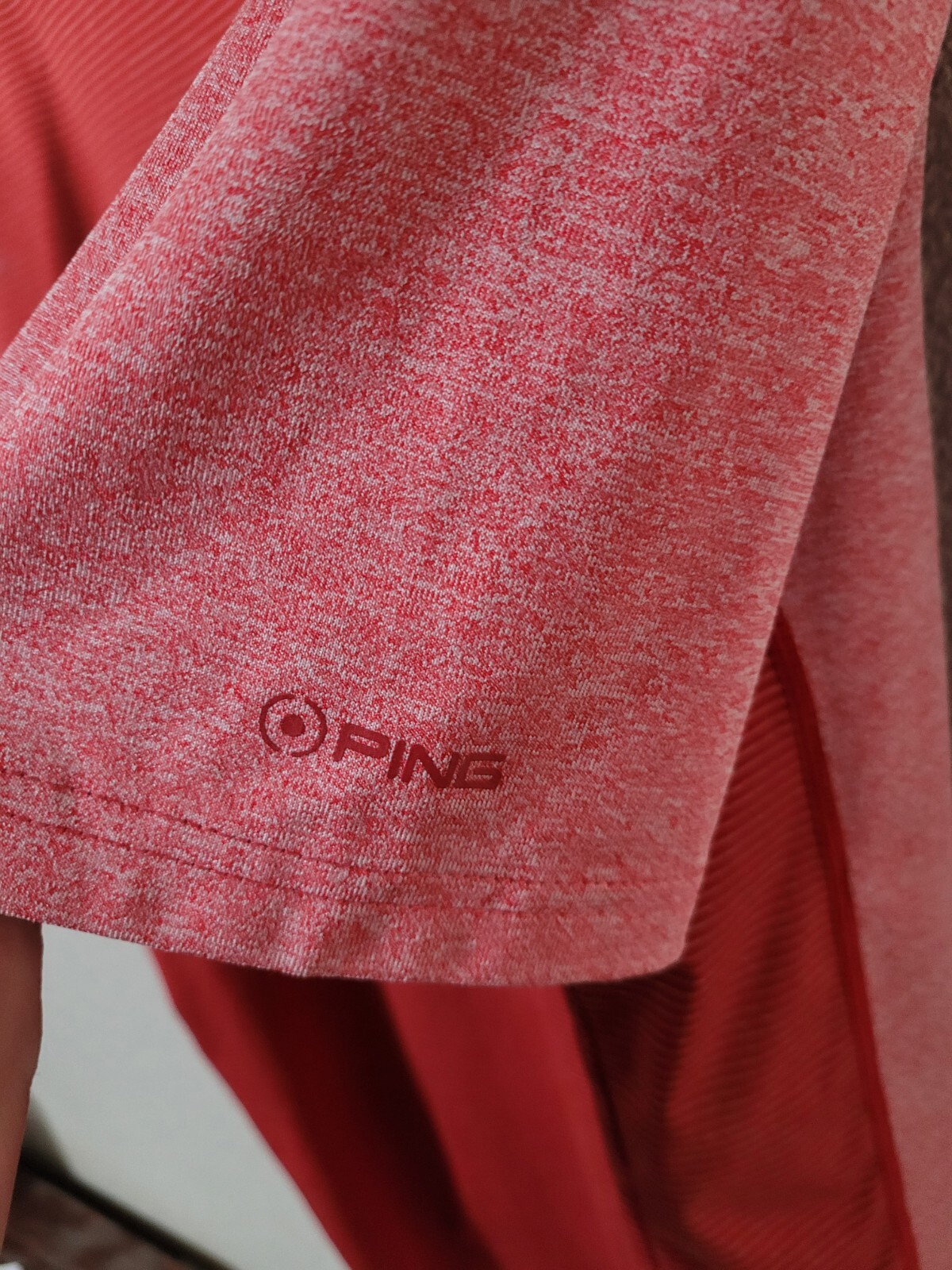 PING Sensor Cool Mens Large Button Short Sleeve G… - image 4