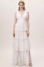 New BHLDN ML Monique Lhuillier Annella Dress Size 6 $895
